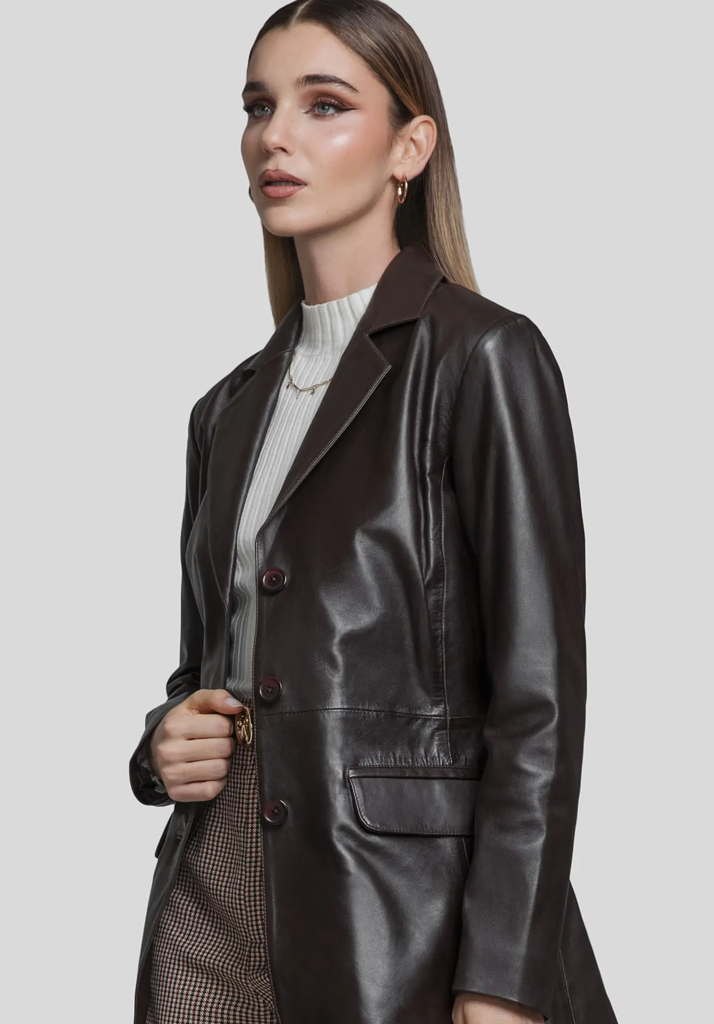Saco Cuero Atelier 82