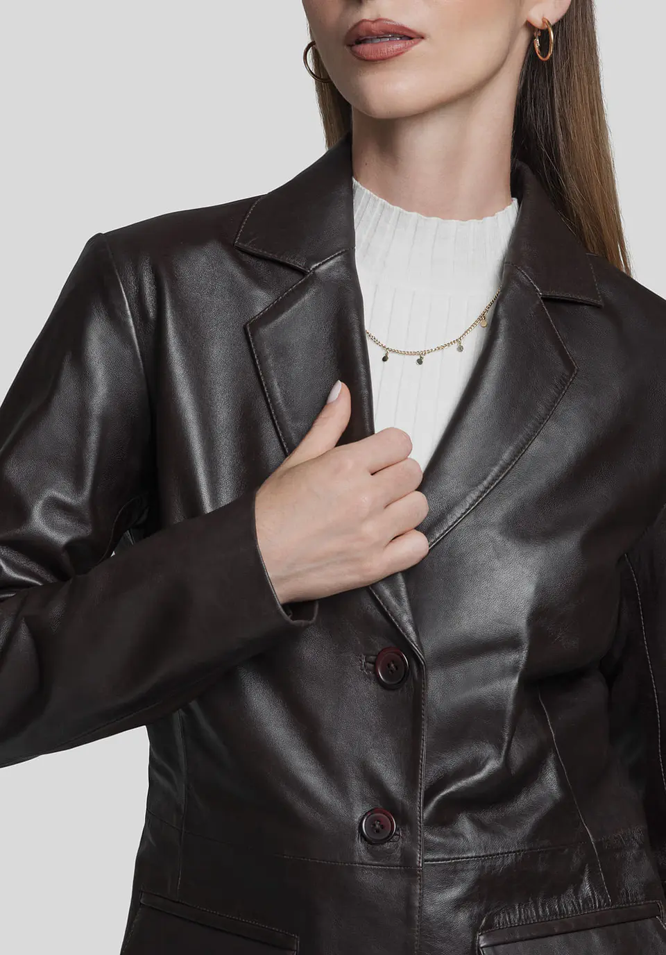 Saco Cuero Atelier 138