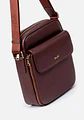 Morral De Estilo Casual En Cuero Grabado - Miniatura 2
