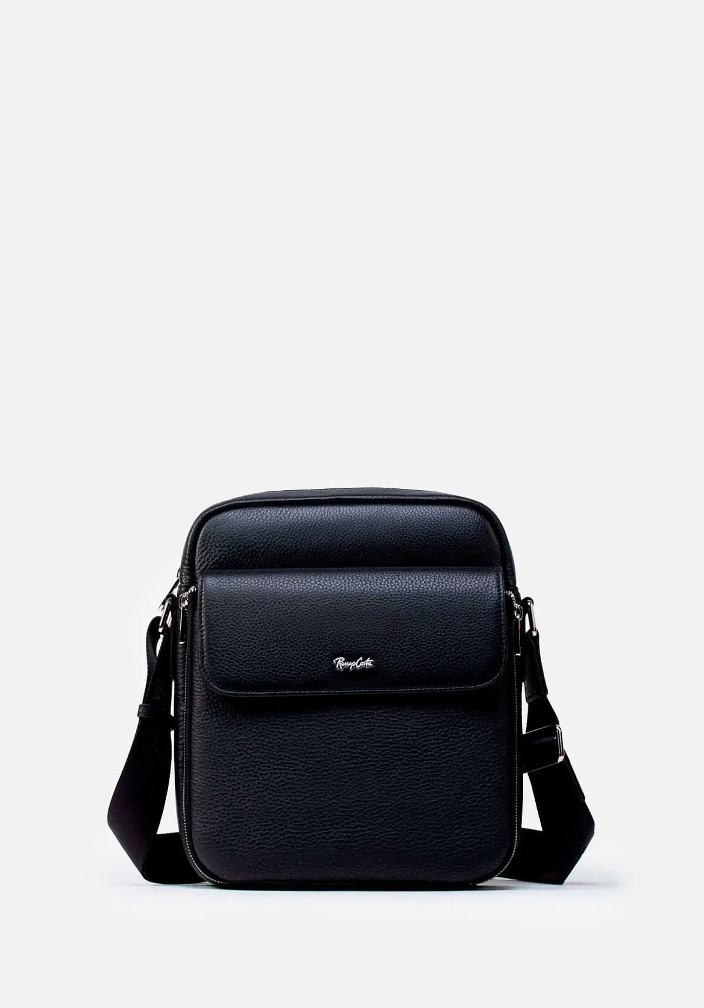 Morral De Estilo Casual En Cuero Grabado 3