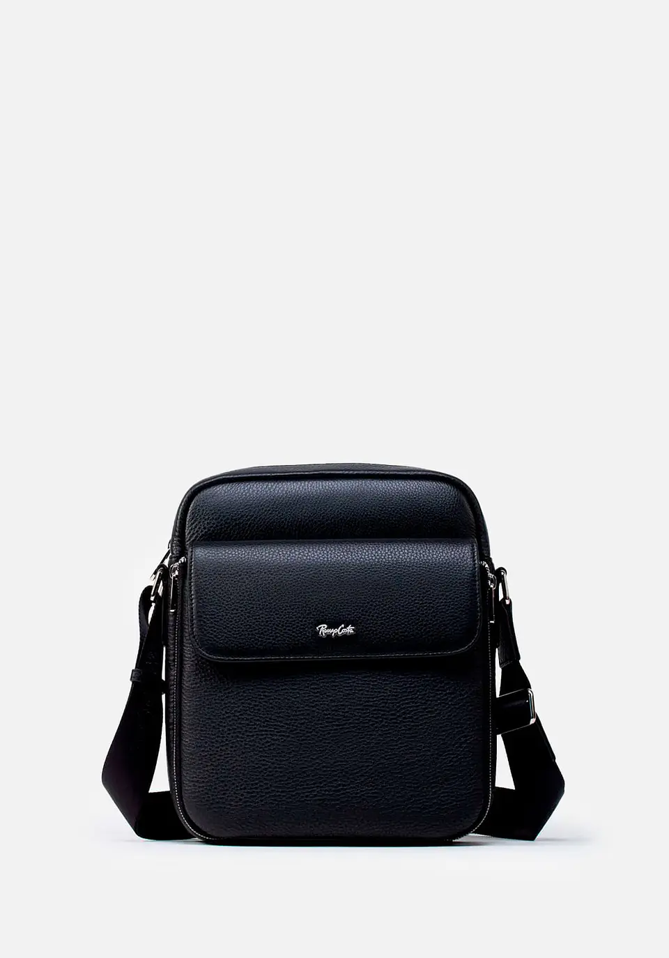 Morral De Estilo Casual En Cuero Grabado 3