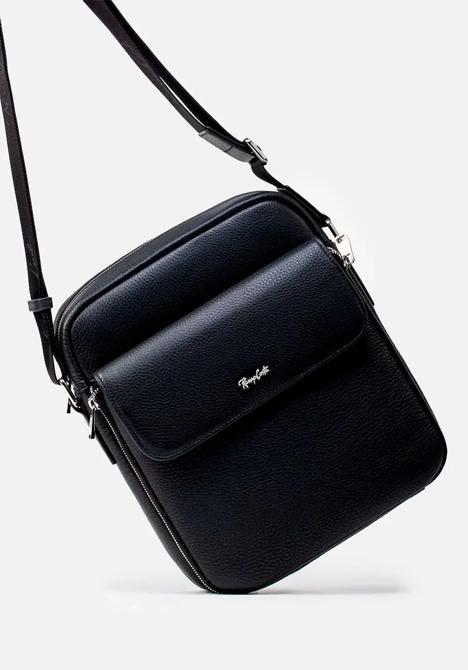 Morral De Estilo Casual En Cuero Grabado 4