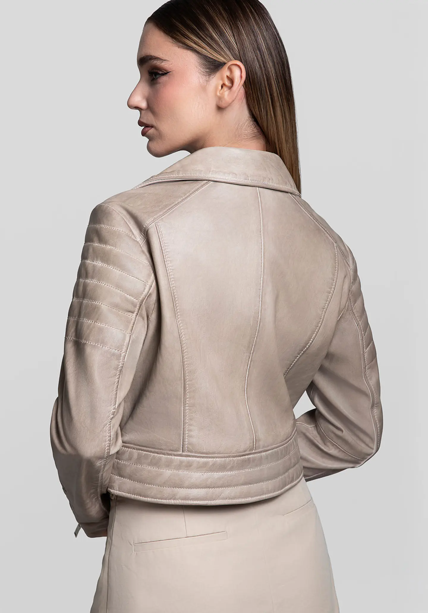 Casaca Cuero Biker Velvet 86
