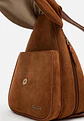 Mochila De Gamuza Flecos Boho - Miniatura 5