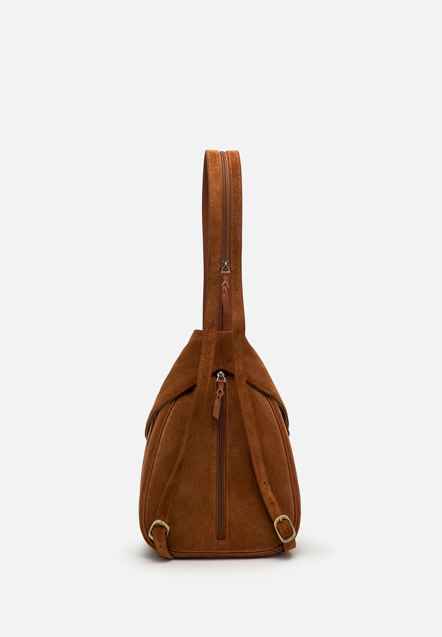 Mochila De Gamuza Flecos Boho 7