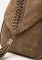Mochila De Gamuza Flecos Boho - Miniatura 10