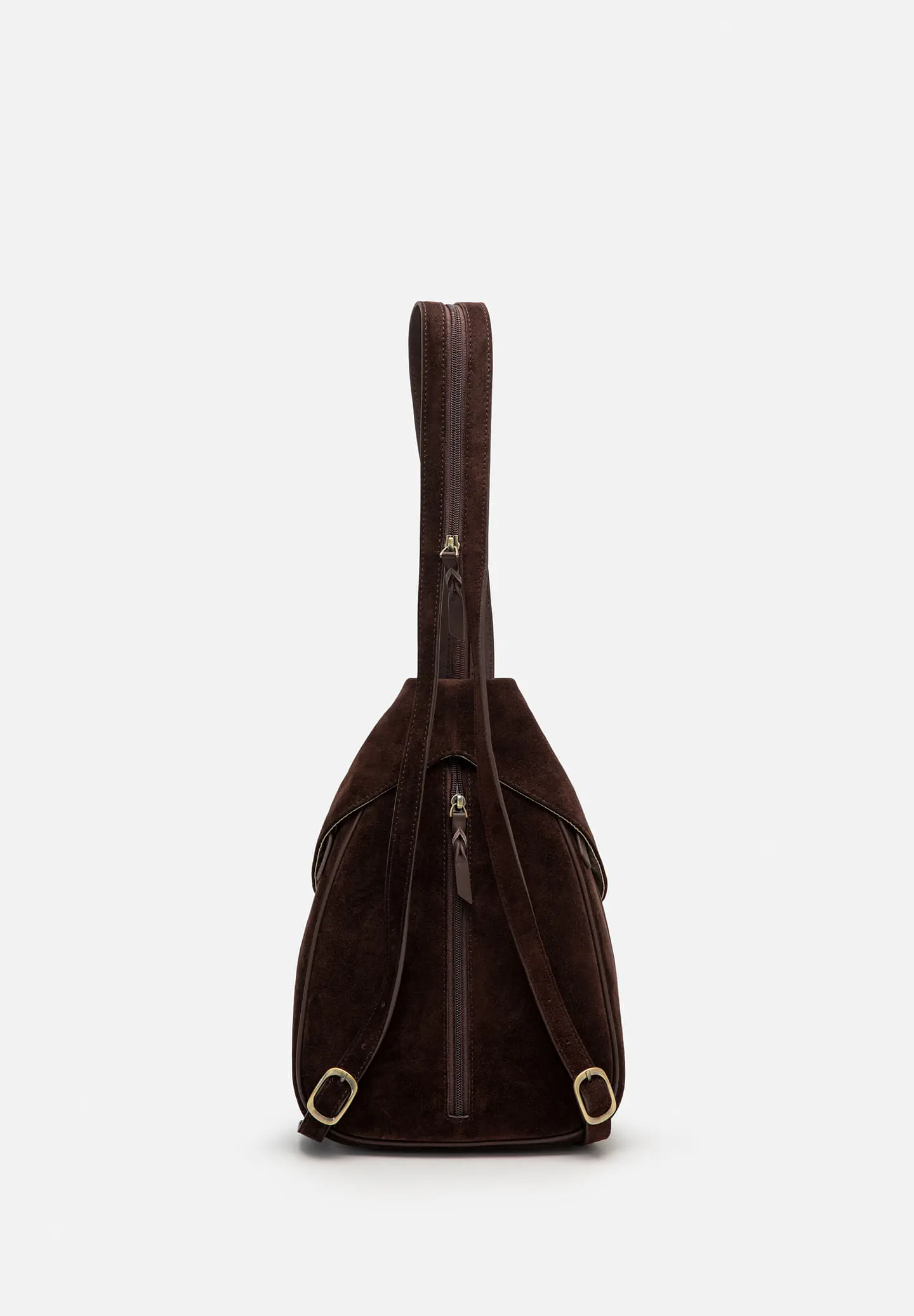Mochila De Gamuza Flecos Boho 18