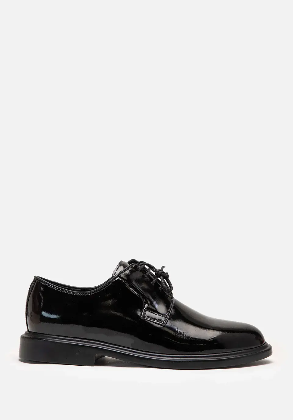 Zapatos Tipo Corfam De Cuero 34