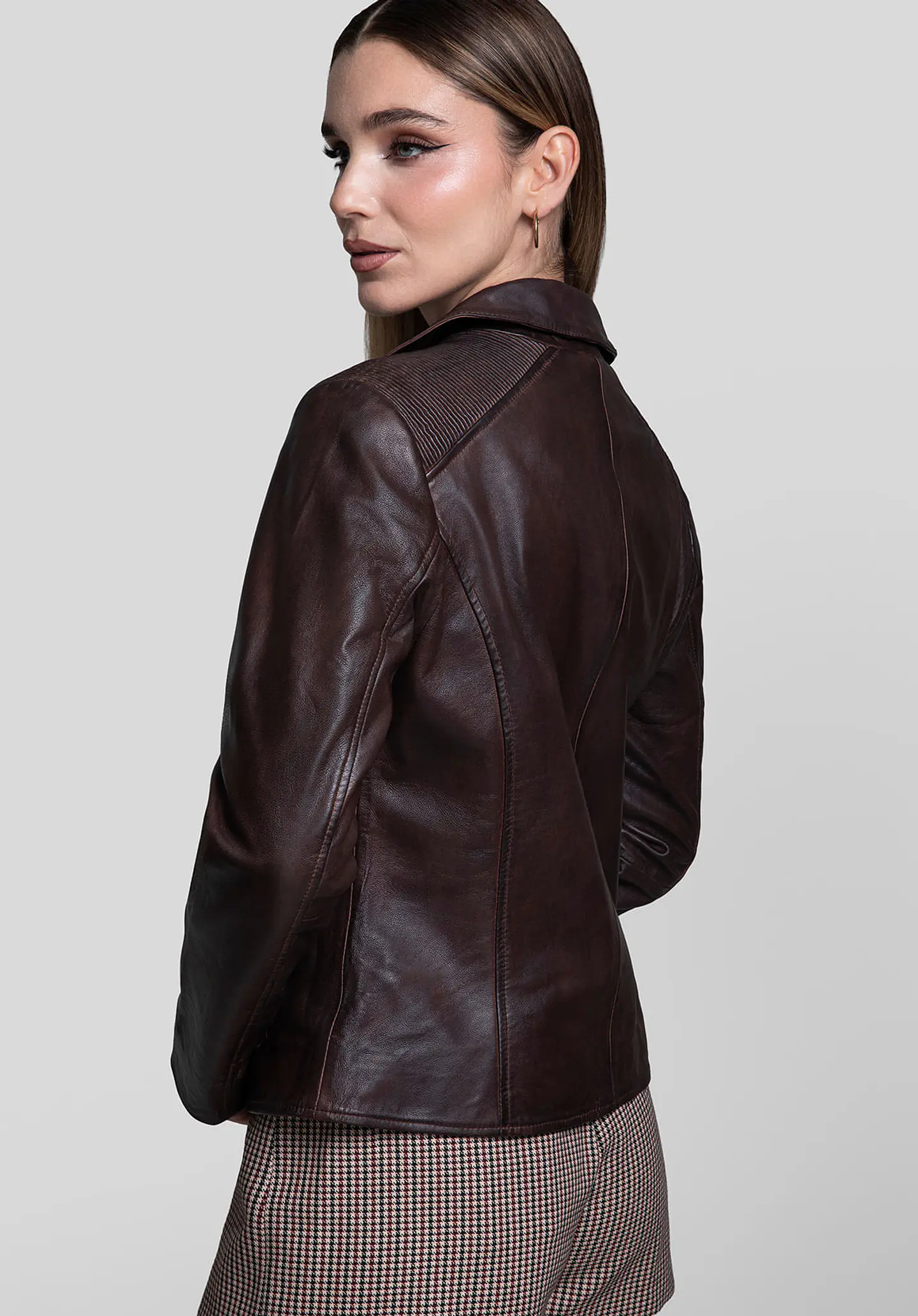 Casaca Cuero Biker Pulse 34