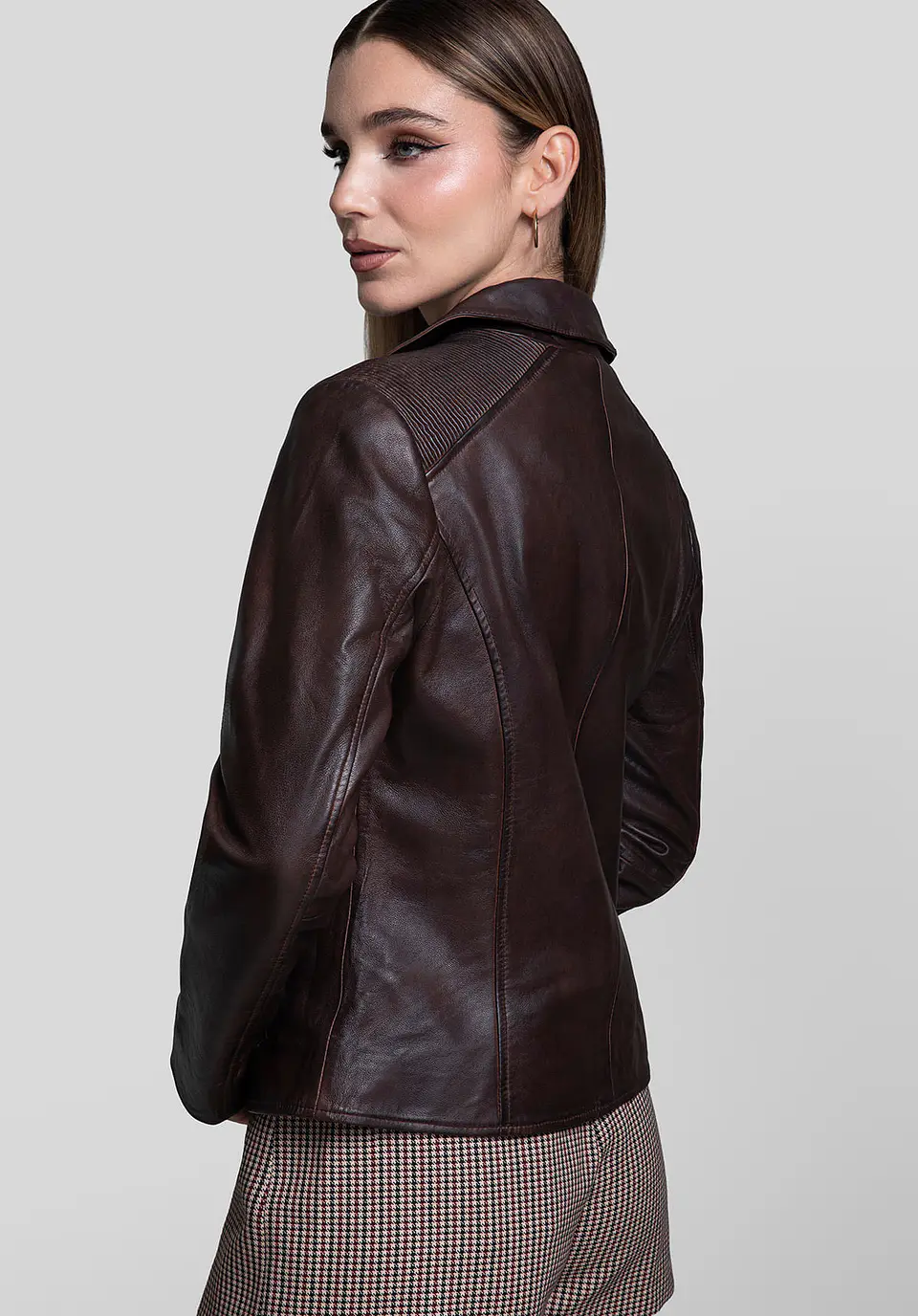 Casaca Cuero Biker Pulse 37