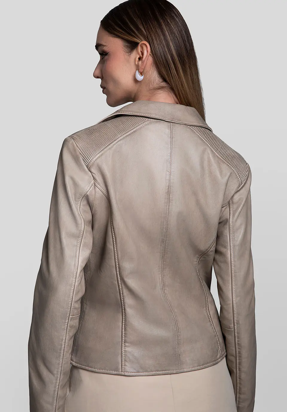 Casaca Cuero Biker Pulse 80