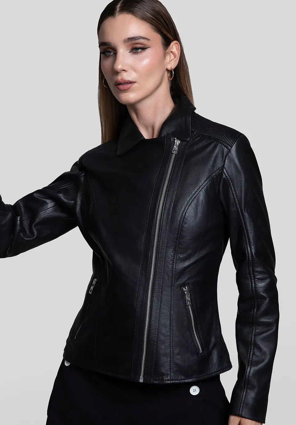 Casaca Cuero Biker Pulse 83