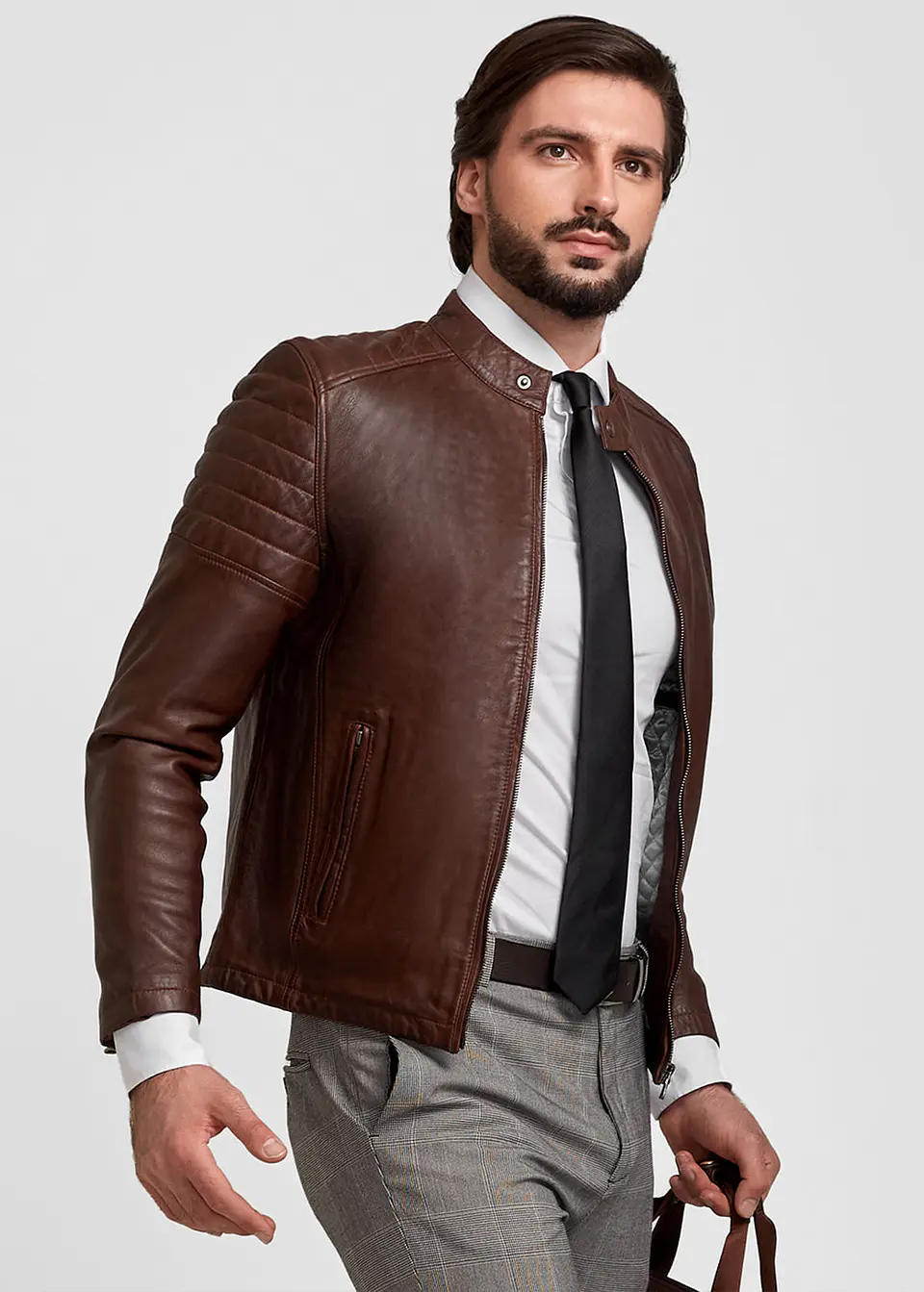 Casaca Cuero Rider Nova 53
