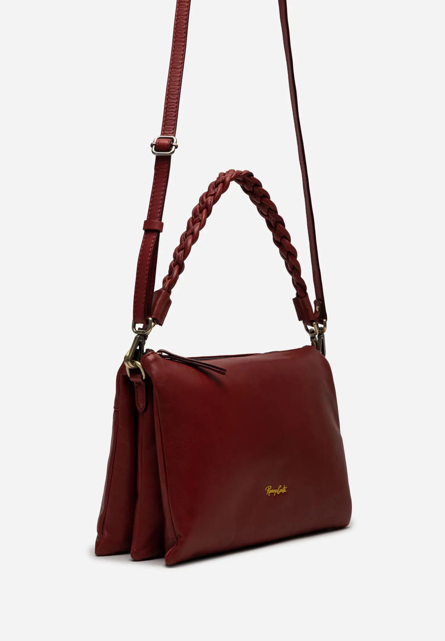 Cartera De Cuero Savana Tressa 16