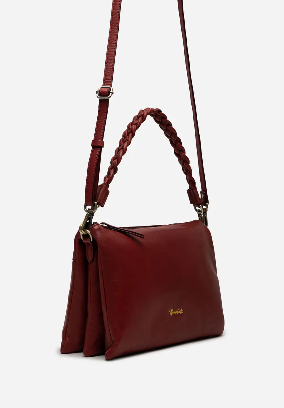 Cartera De Cuero Savana Tressa 16