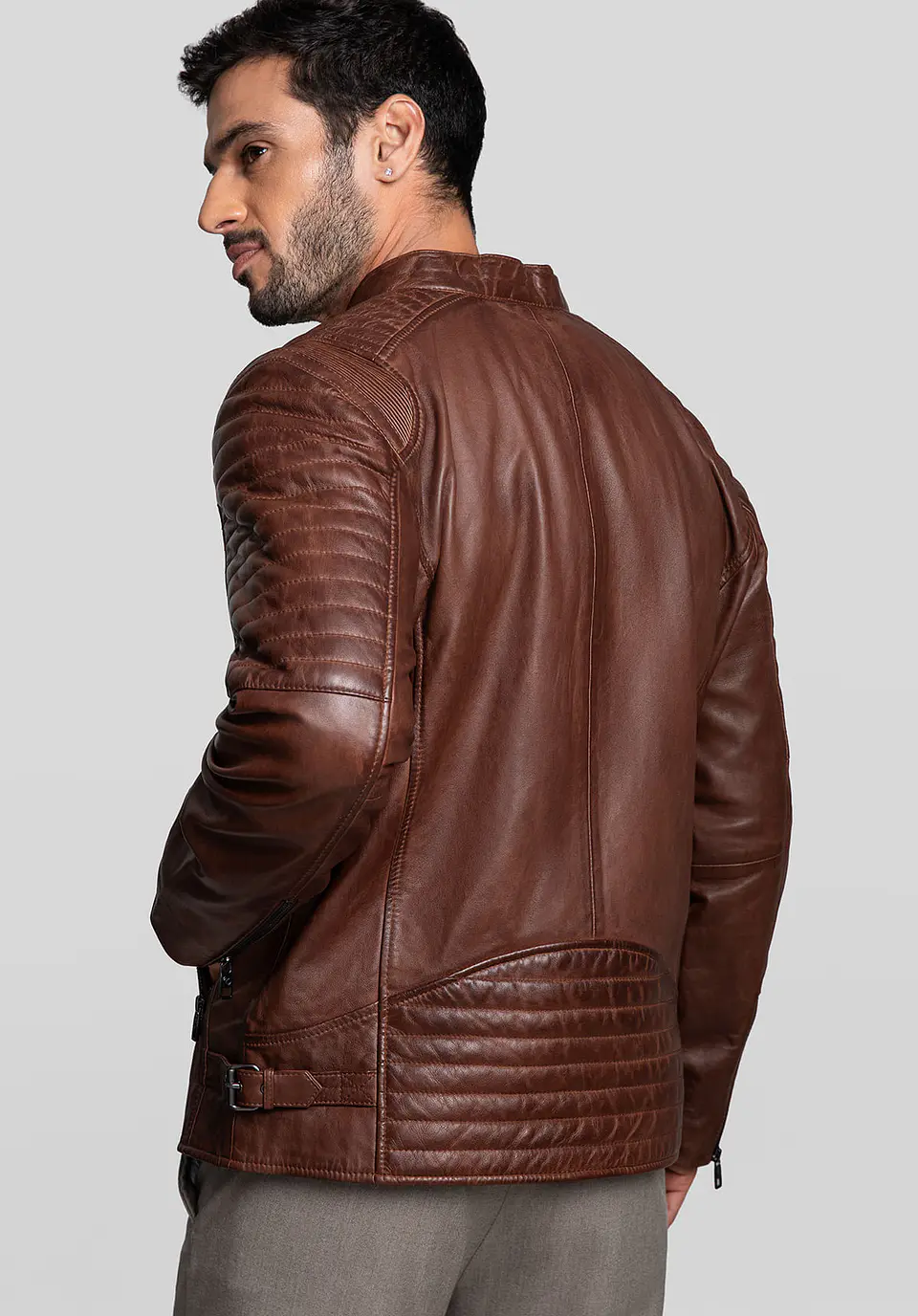 Casaca Cuero Rider X 13