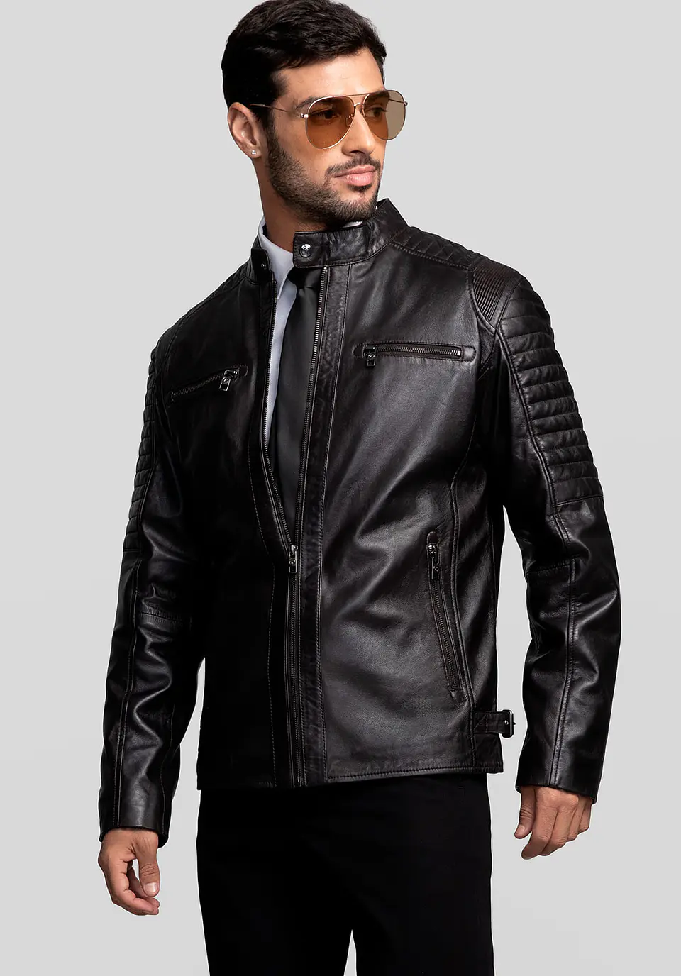 Casaca Cuero Rider X 46