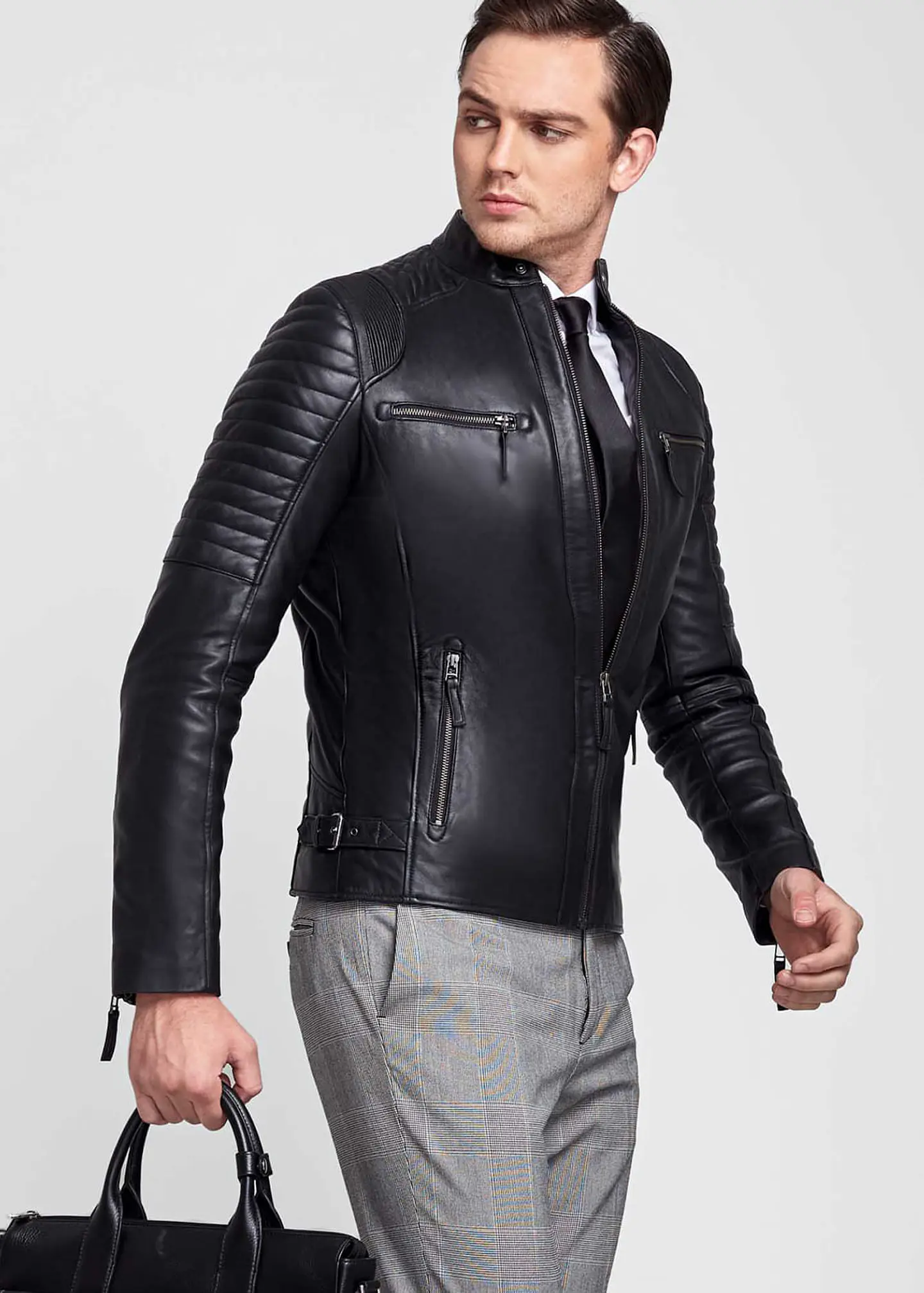Casaca Cuero Rider X 199