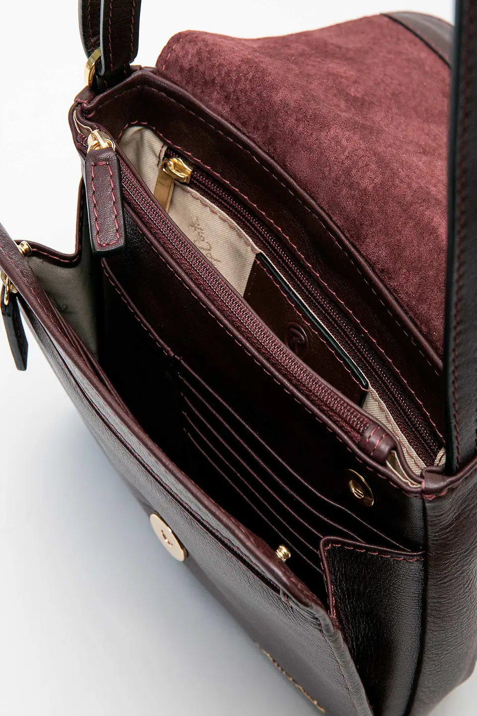 Morral De Cuero Duo Charm 13