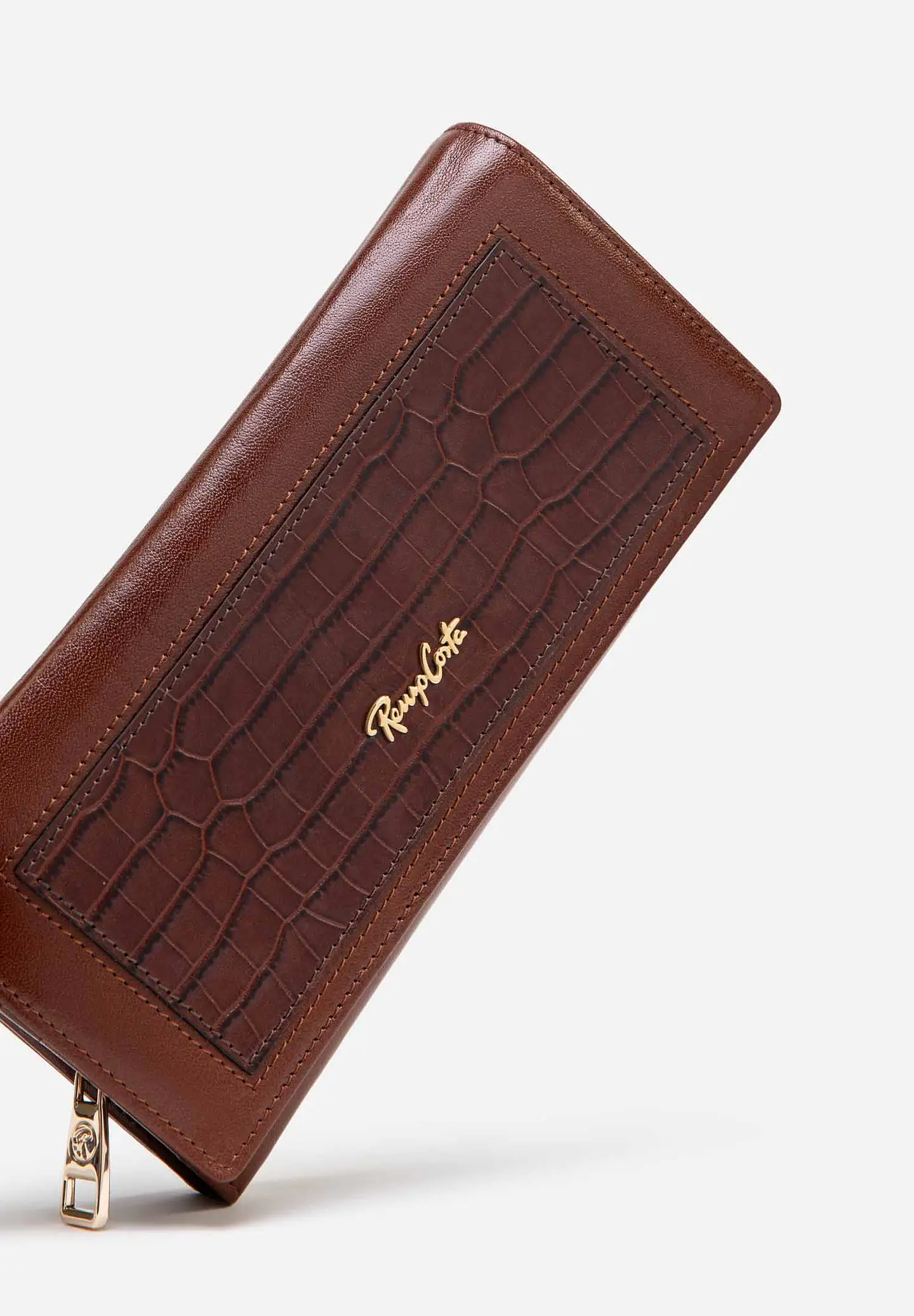 Billetera Grande Croco Belle 4