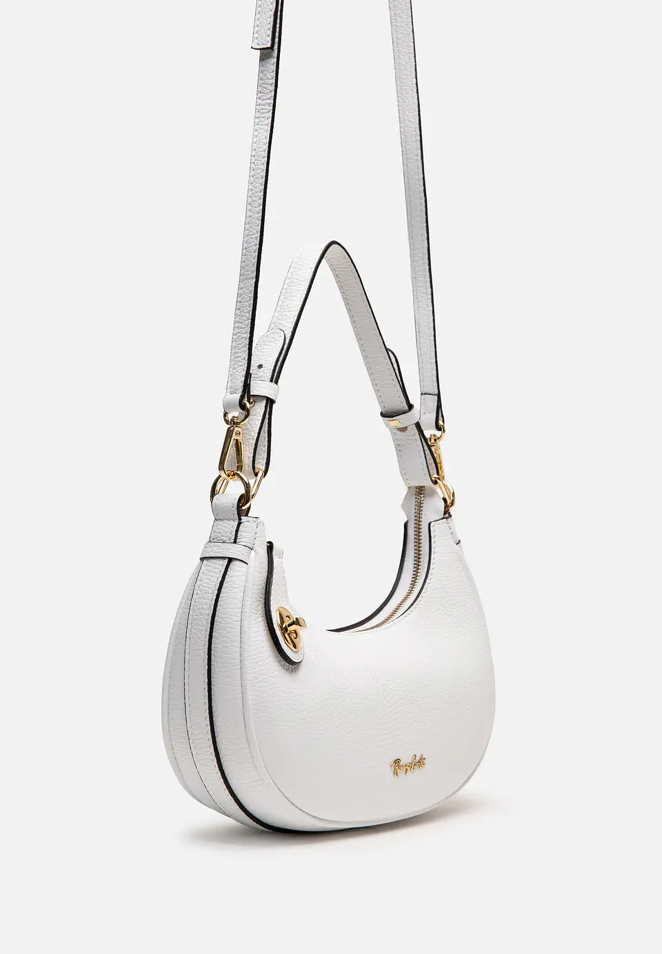 Cartera De Cuero Hobo Curve 2