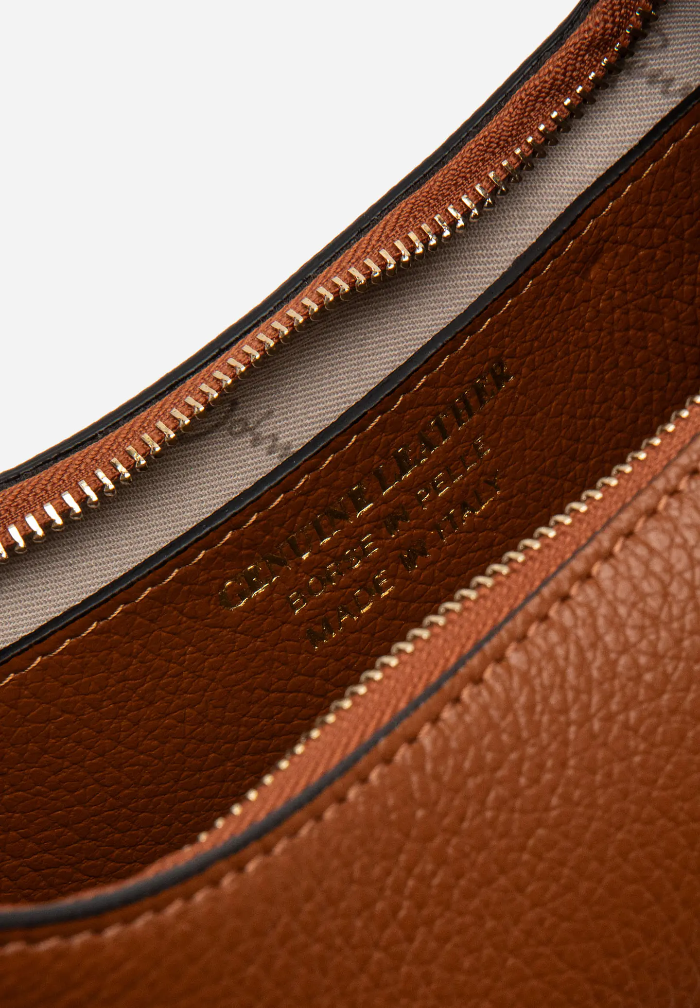 Cartera De Cuero Hobo Curve 17