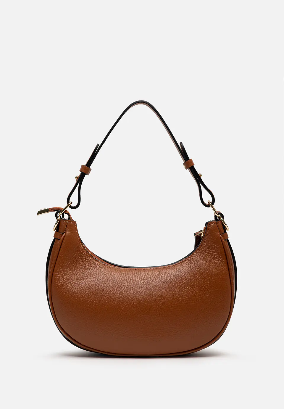 Cartera De Cuero Hobo Curve 22