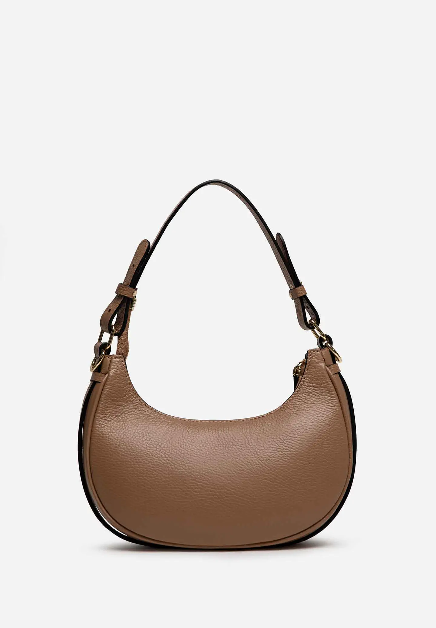 Cartera De Cuero Hobo Curve 39