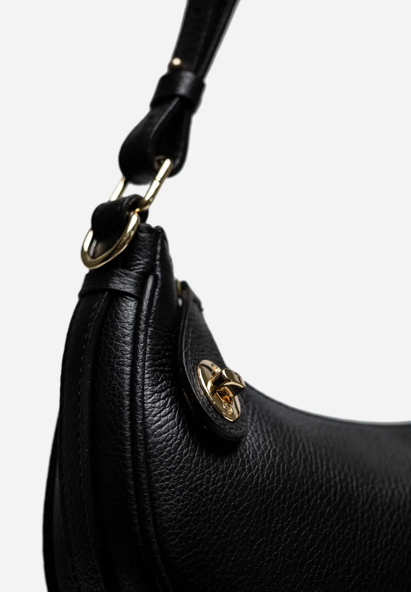 Cartera De Cuero Hobo Curve 50