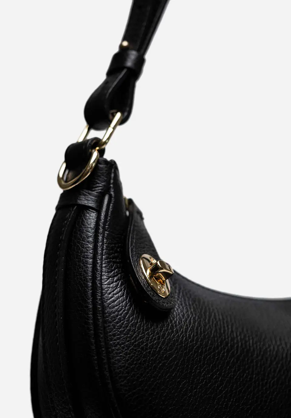 Cartera De Cuero Hobo Curve 50