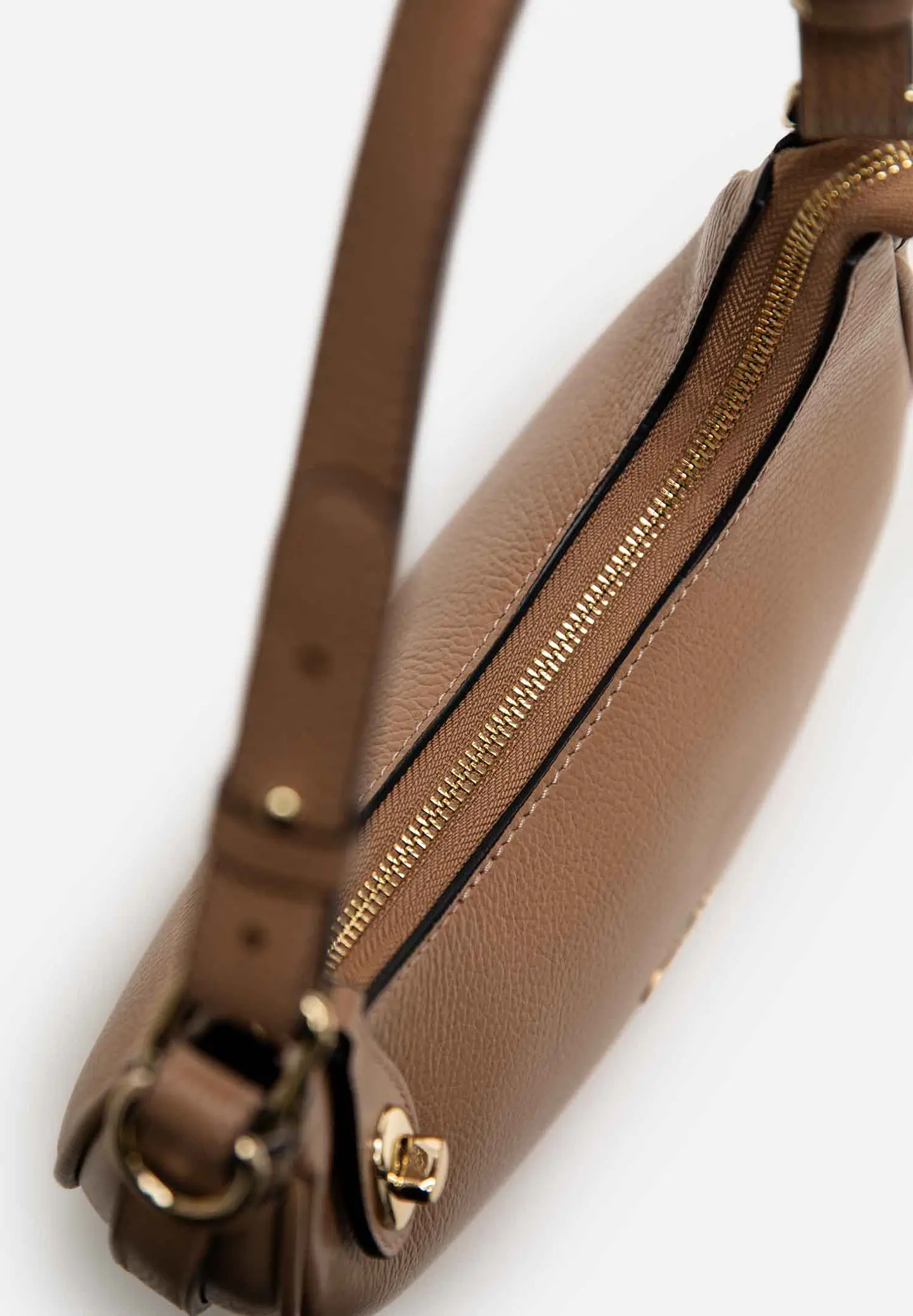 Cartera De Cuero Hobo Curve 52