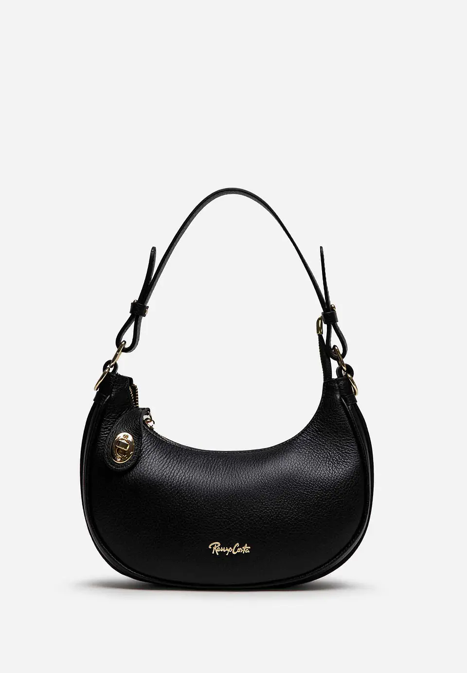 Cartera De Cuero Hobo Curve 53
