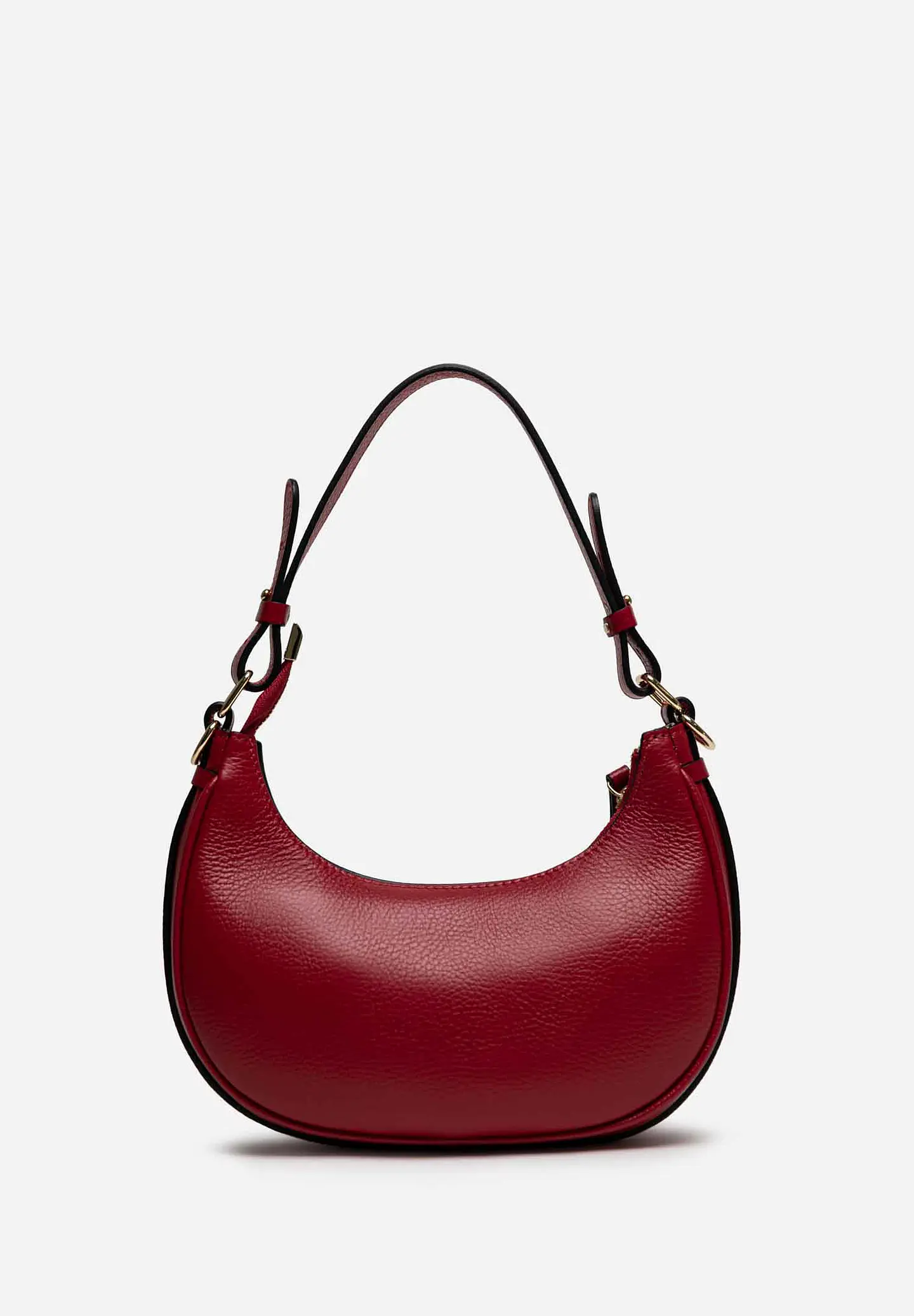 Cartera De Cuero Hobo Curve 62