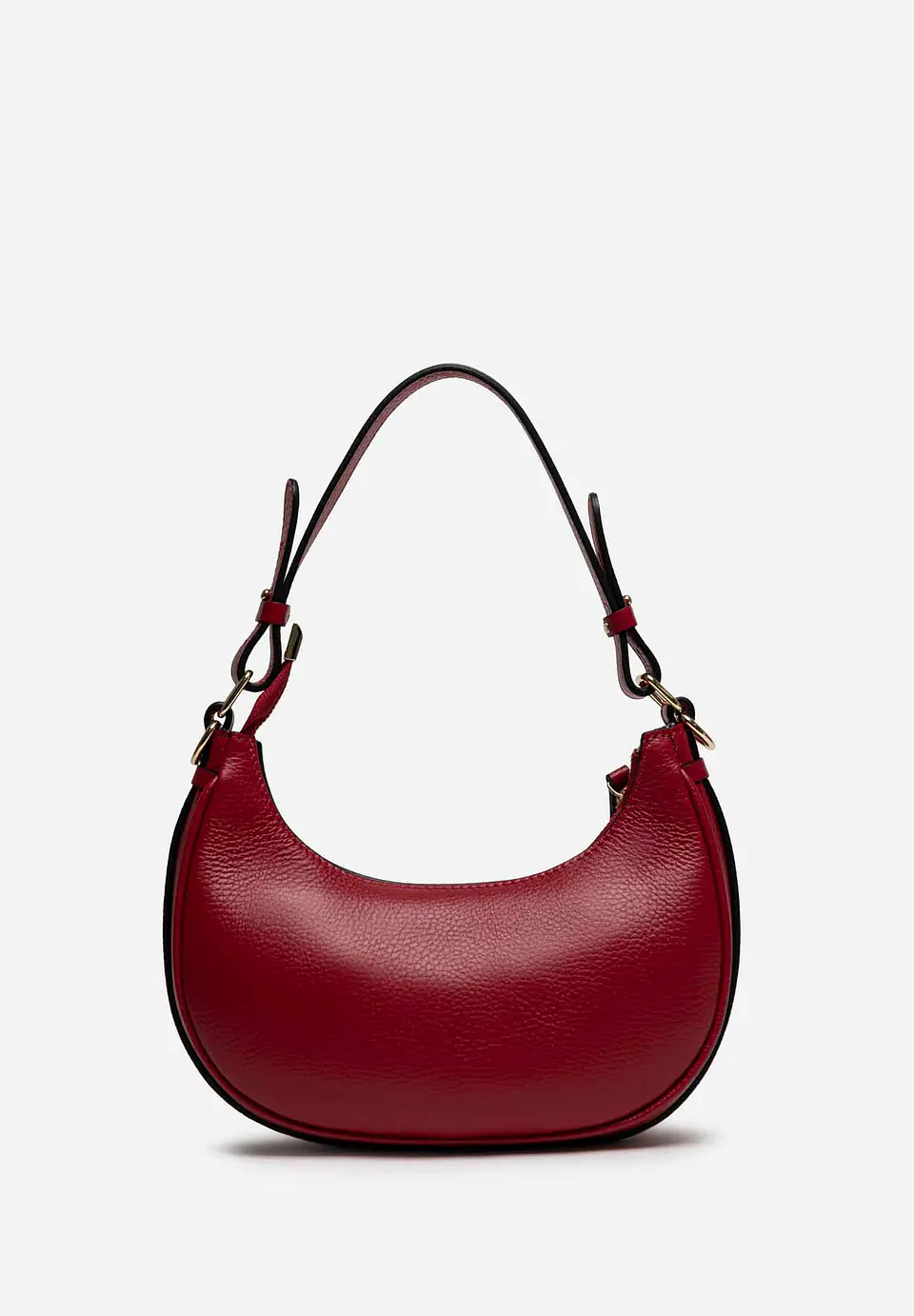 Cartera De Cuero Hobo Curve 62