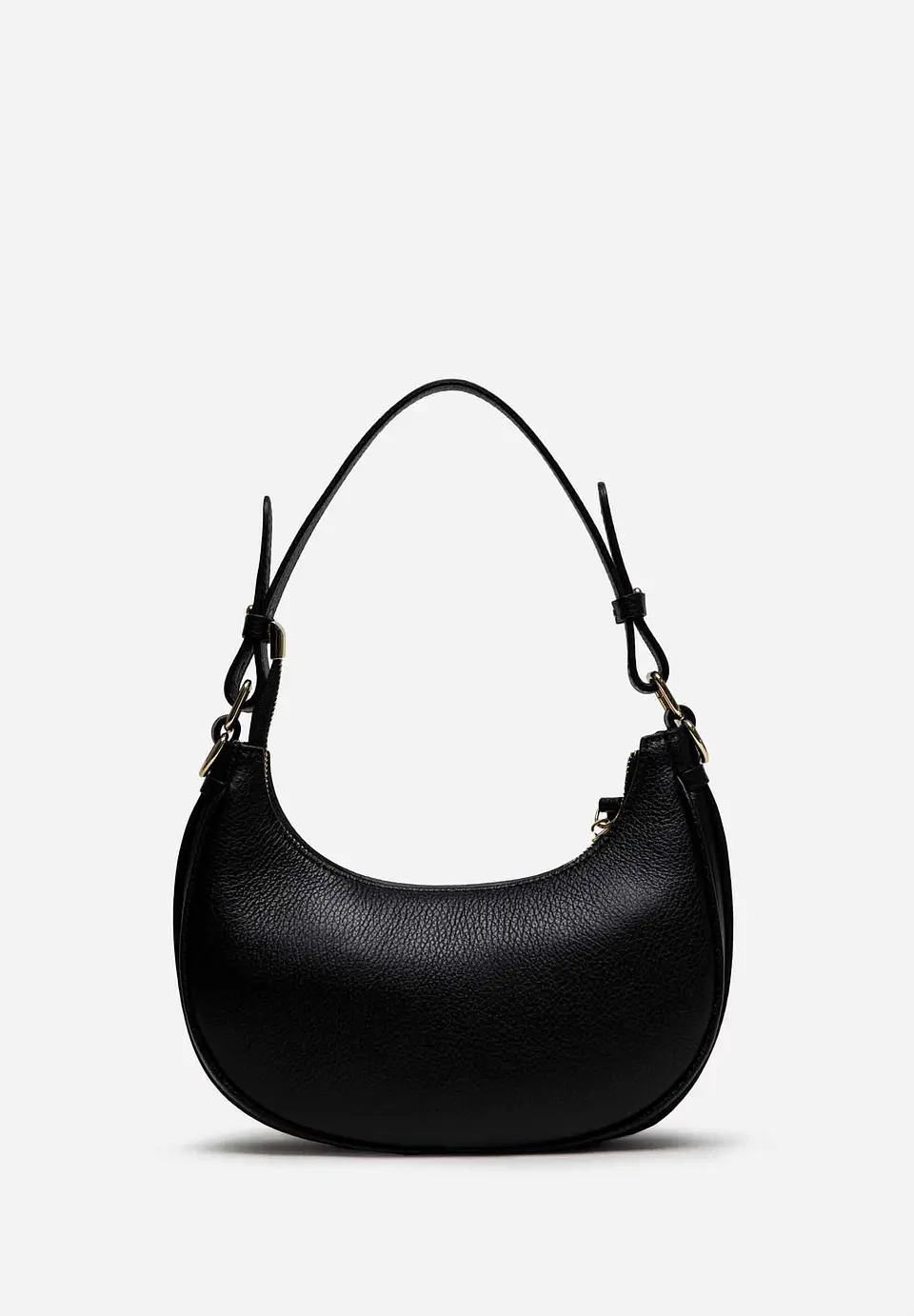 Cartera De Cuero Hobo Curve 66