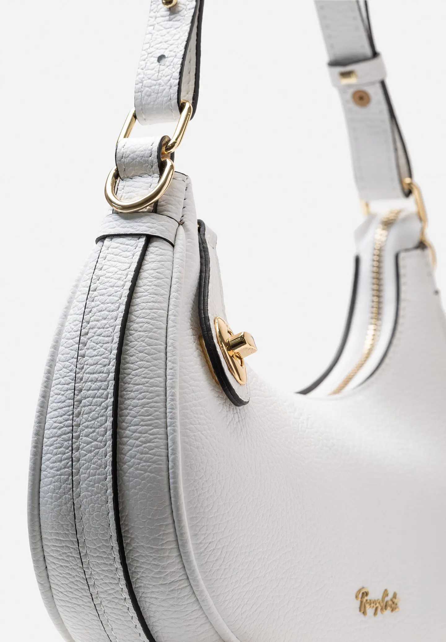 Cartera De Cuero Hobo Curve 67