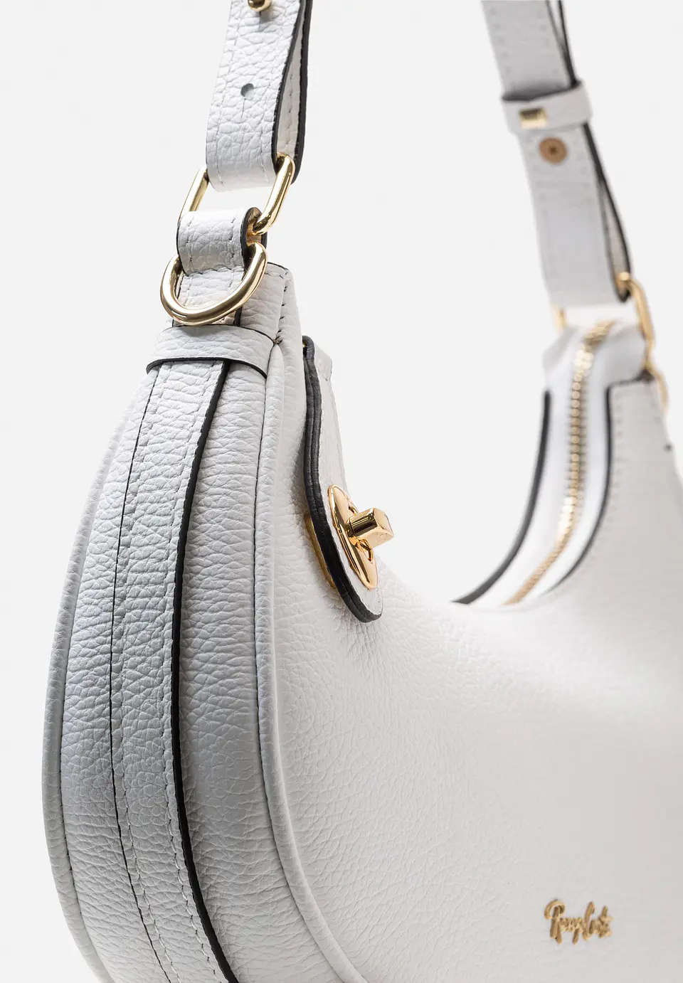 Cartera De Cuero Hobo Curve 67