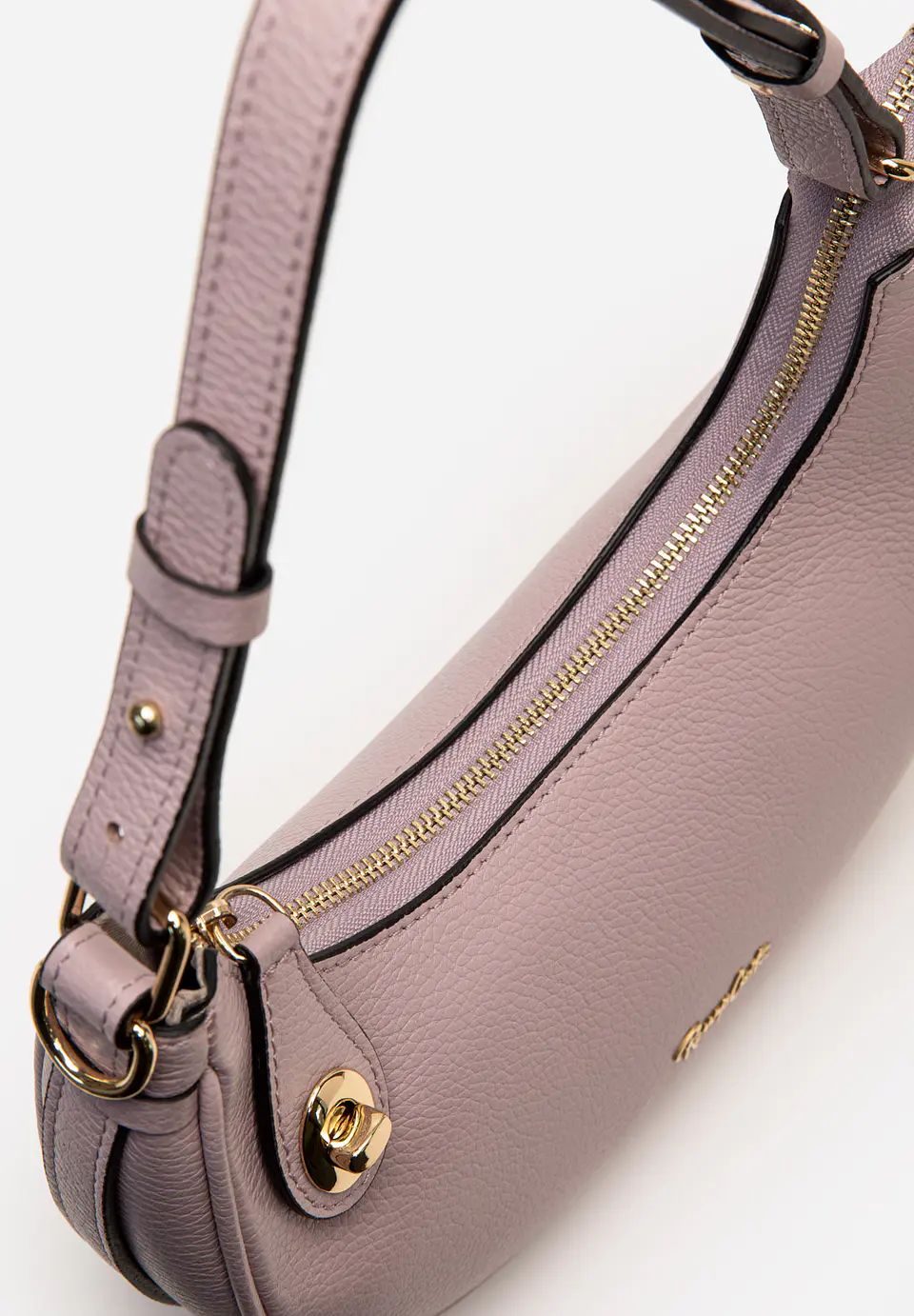 Cartera De Cuero Hobo Curve 69