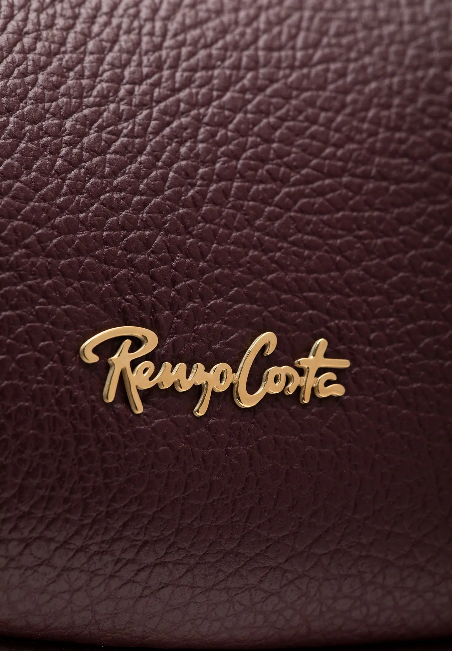Cartera De Cuero Hobo Curve 70