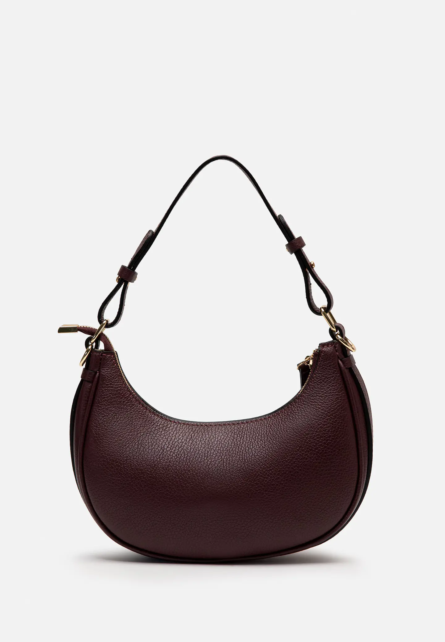Cartera De Cuero Hobo Curve 72