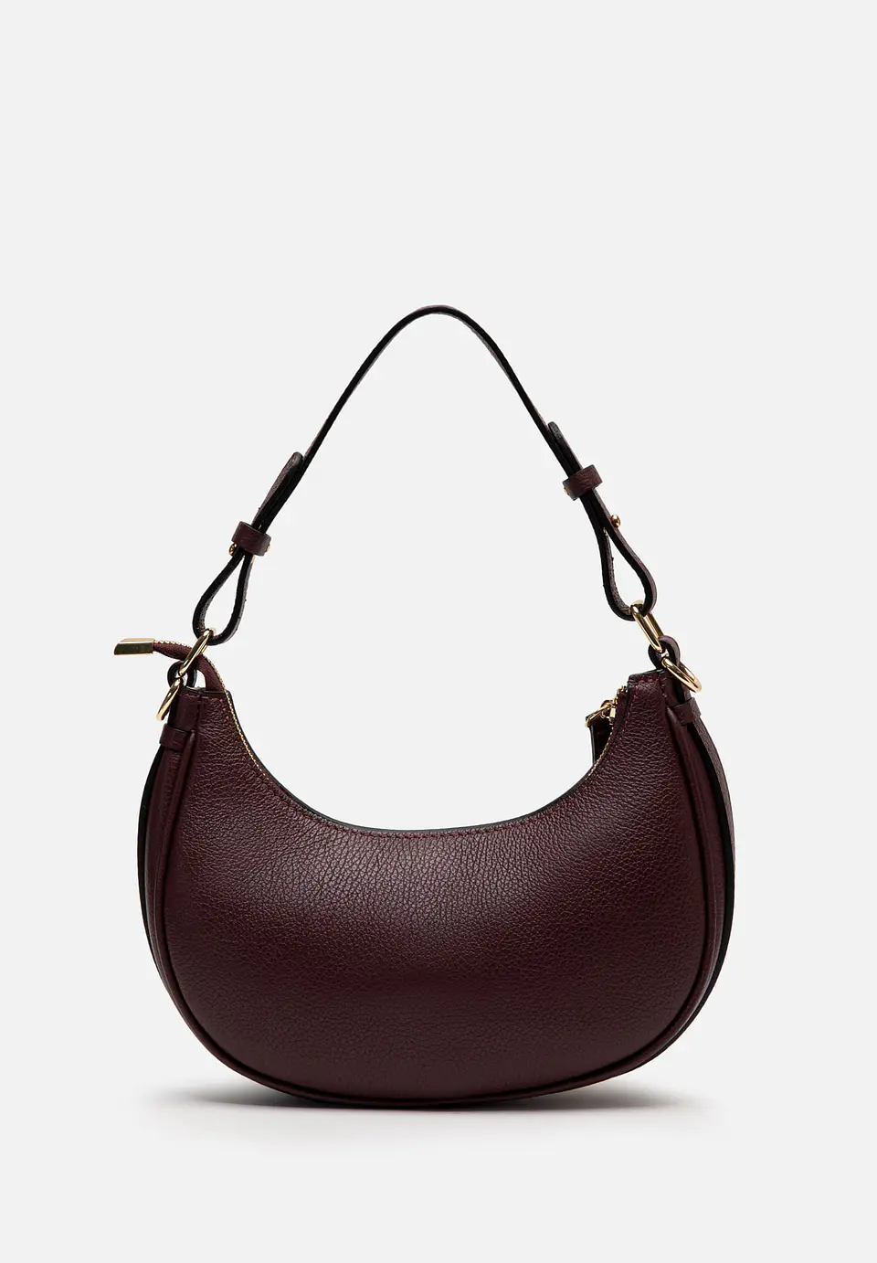 Cartera De Cuero Hobo Curve 72
