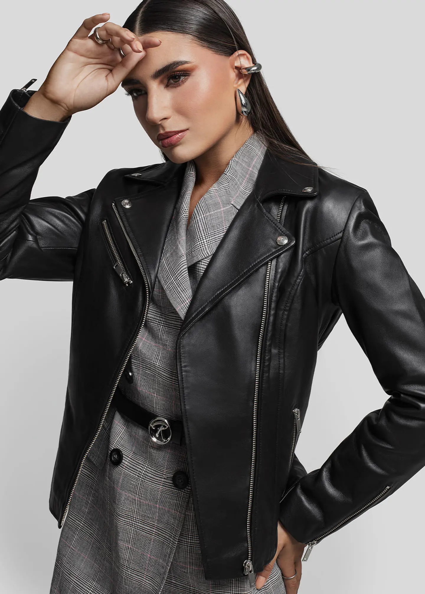 Casaca Black Biker 6