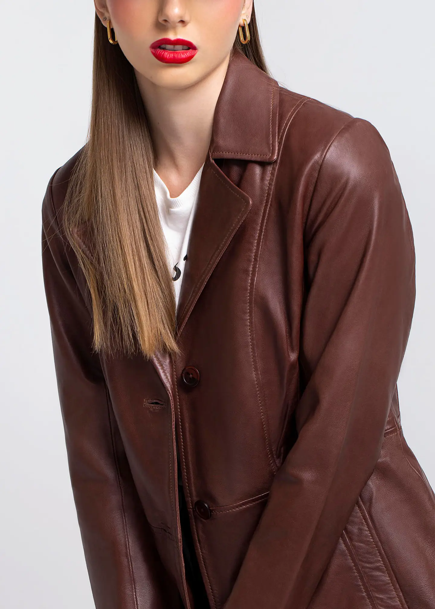 Saco Cuero Aura 28