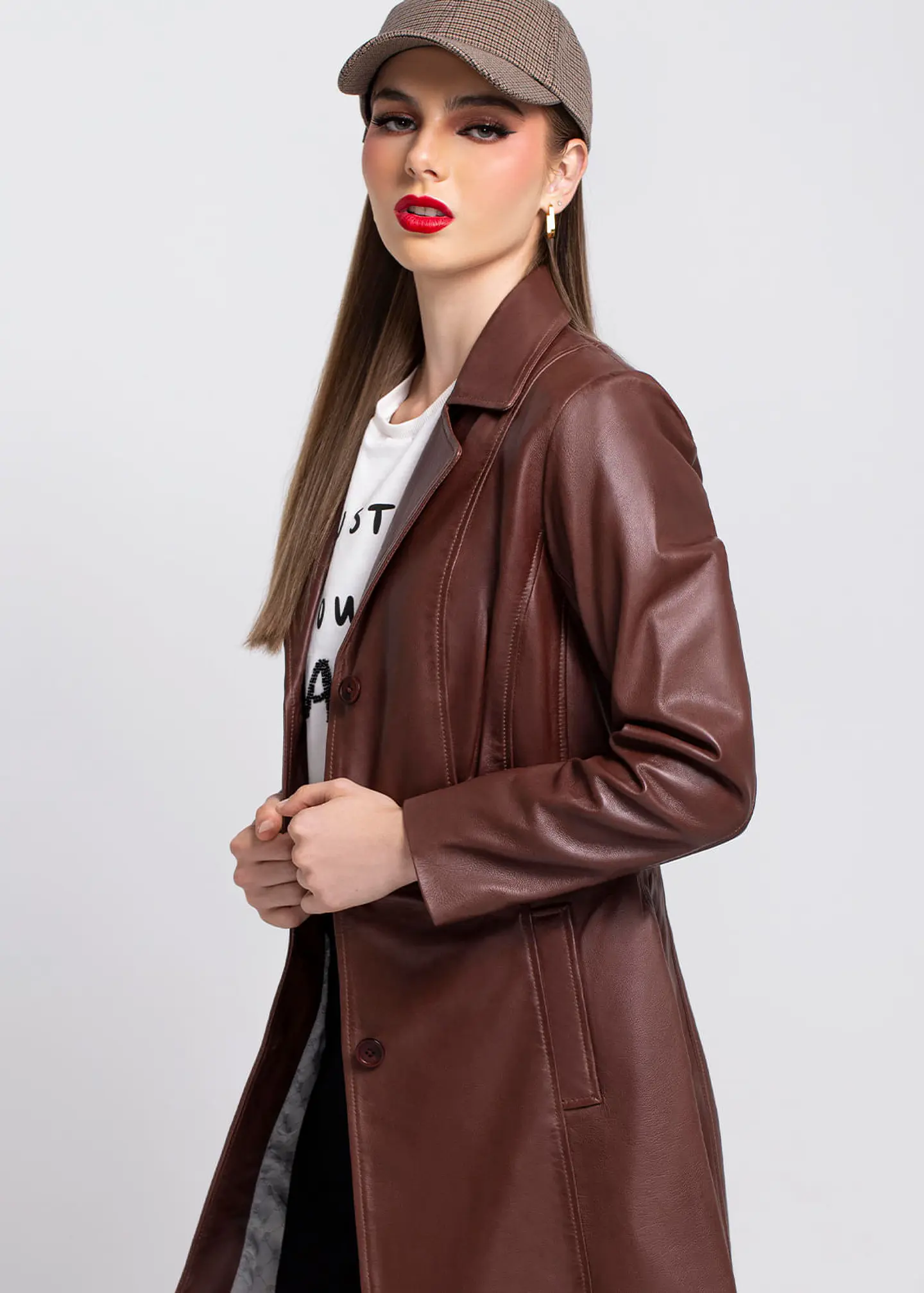 Saco Cuero Aura 43