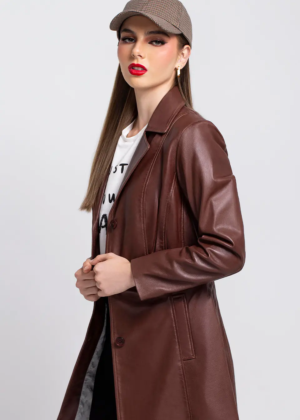 Saco Cuero Aura 43