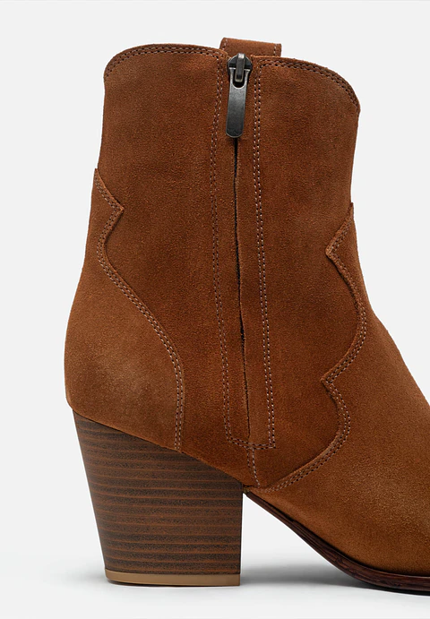 Botines De Gamuza Rodeo