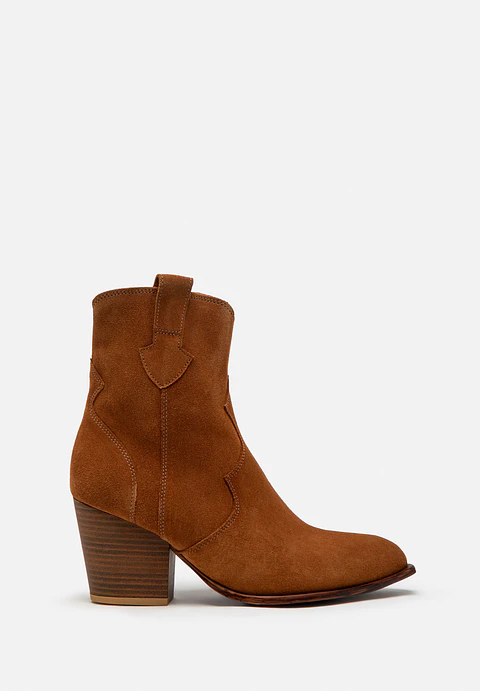 Botines De Gamuza Rodeo