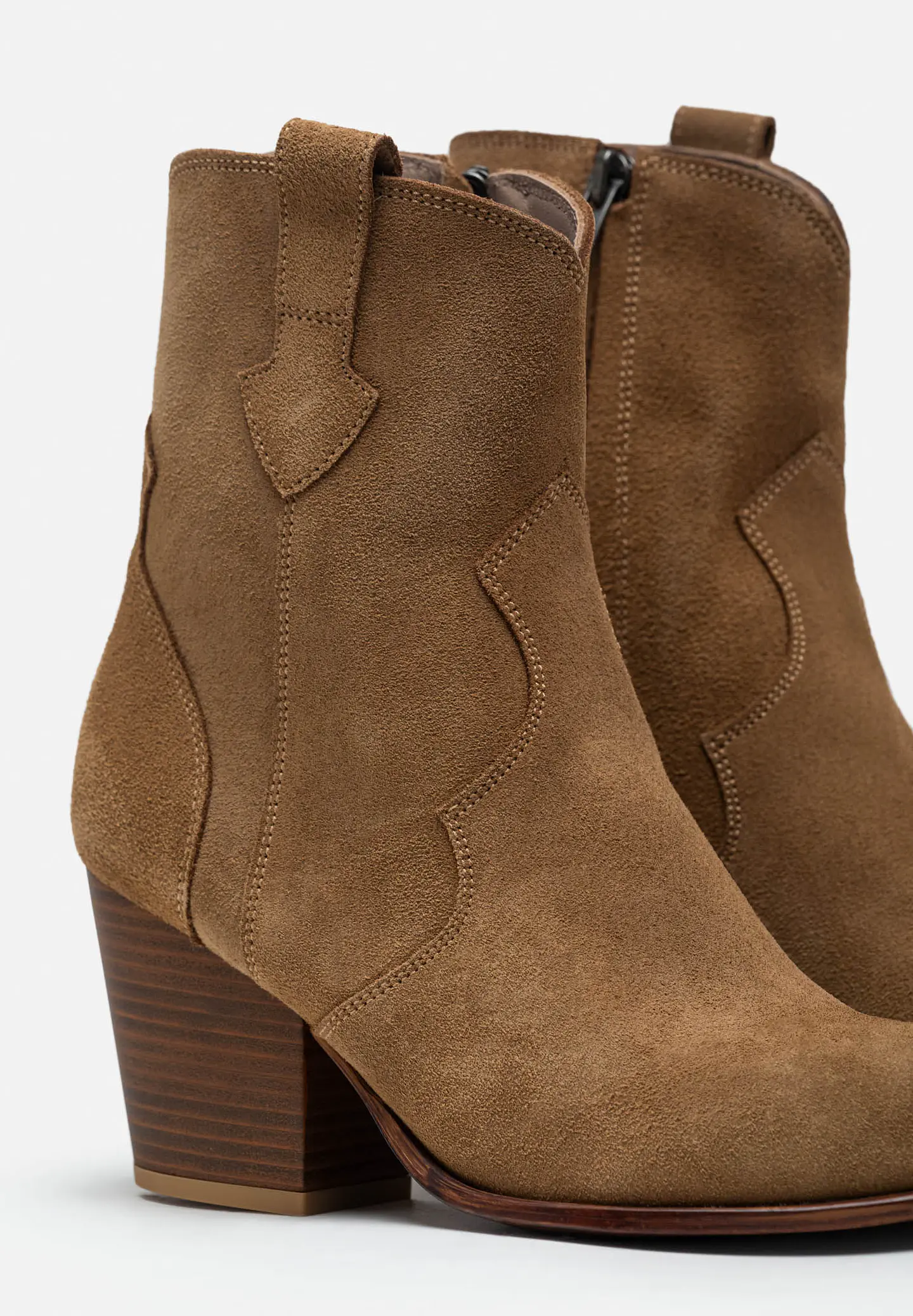 Botines De Gamuza Rodeo 65
