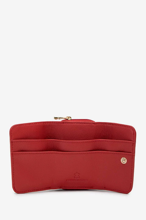 Monedero De Cuero Fold