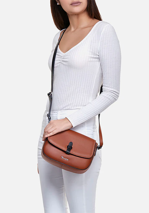 Morral De Cuero Duo Belle